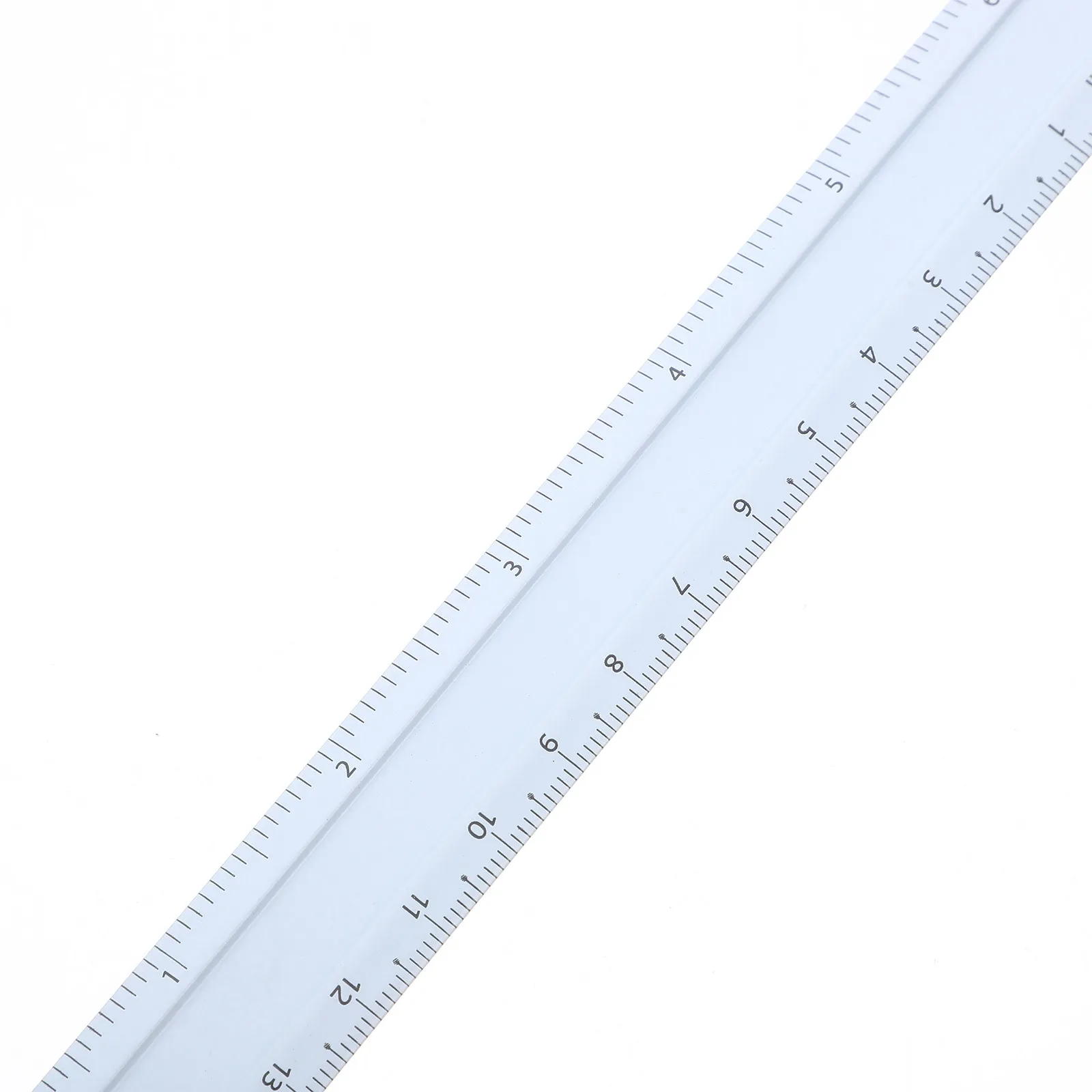 Aluminum Alloy Straight Ruler Bright Color Moderate Size Clear Scale Multiuse Measuring Drafting Drawing Tool Student Office
