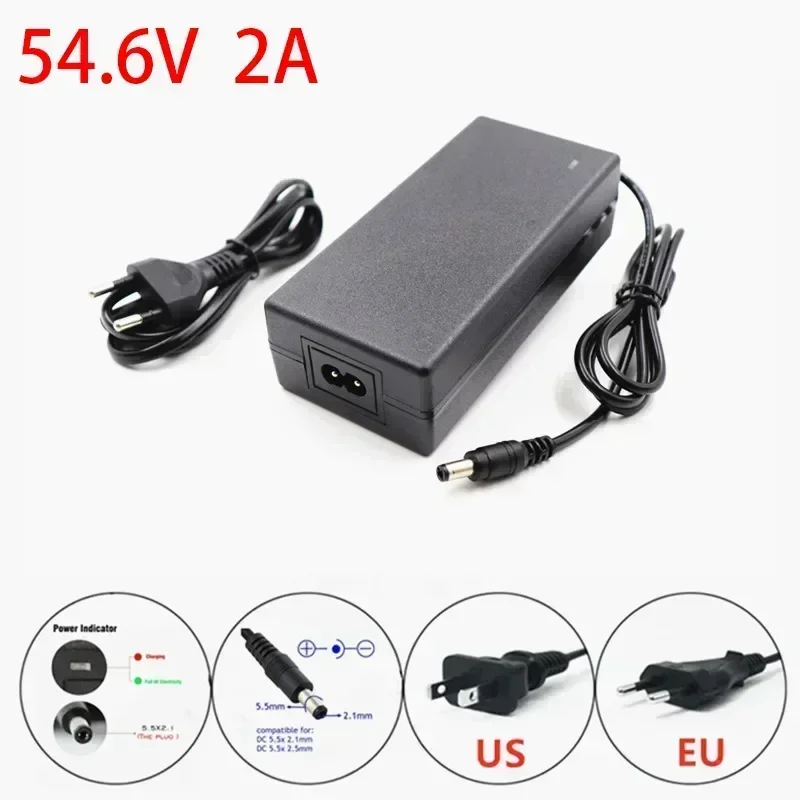 حزمة بطارية ليثيوم أيون جديدة 48 فولت 13S3P XT60 48 فولت، بطارية ليثيوم فوسفات الحديد 12.0 أمبير وشاحن 54.6 فولت #6