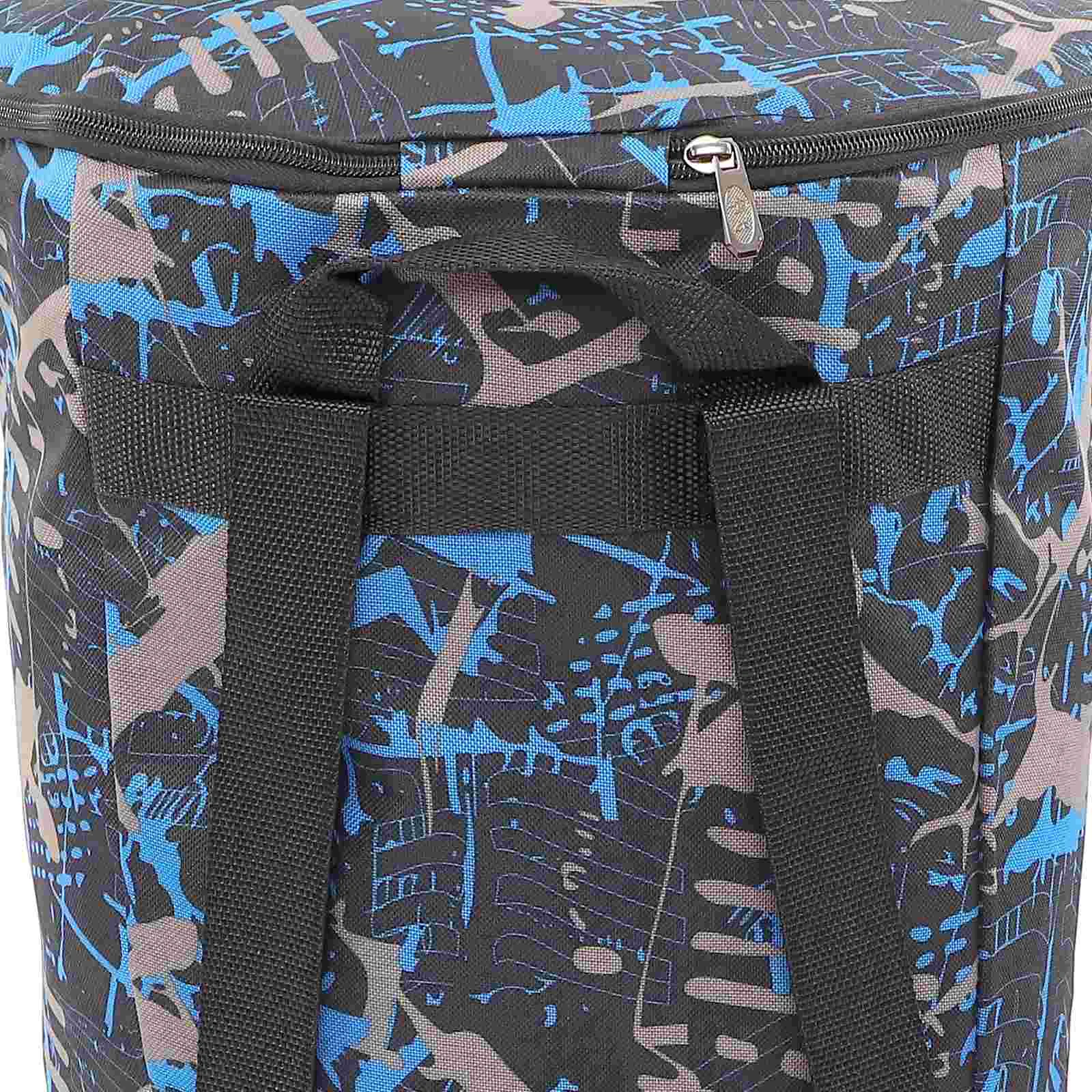 Camouflage Large Waterproof African Drum Capacity Oxford Cloth Storage Waterproof Bag Drum Bag Case for Music Instruments