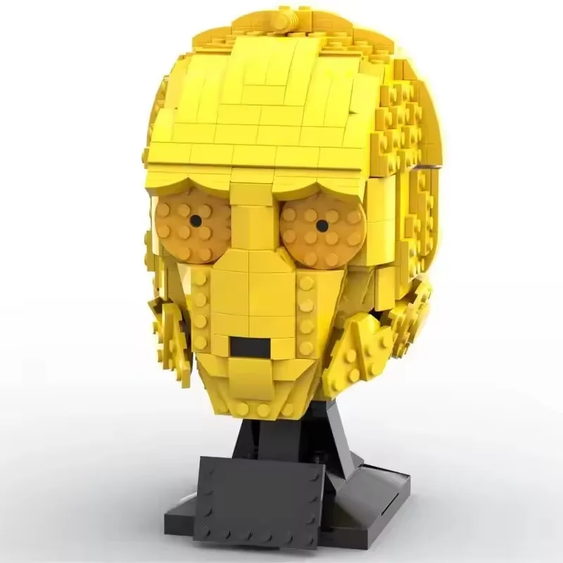 

MOC robot car helmet model customized version small particle assembled toy blocks suitable for all enthusiasts creative festival