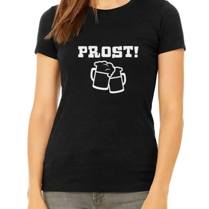 Bella Canvas Prost T Shirt Oktoberfest Beer Lover Festival Cheers