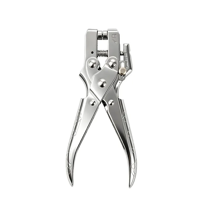 2026 Wholesale 165MM Chrome Plated Eyelet Plier Multifunctional Hole Punch Tool for Metal Grommet