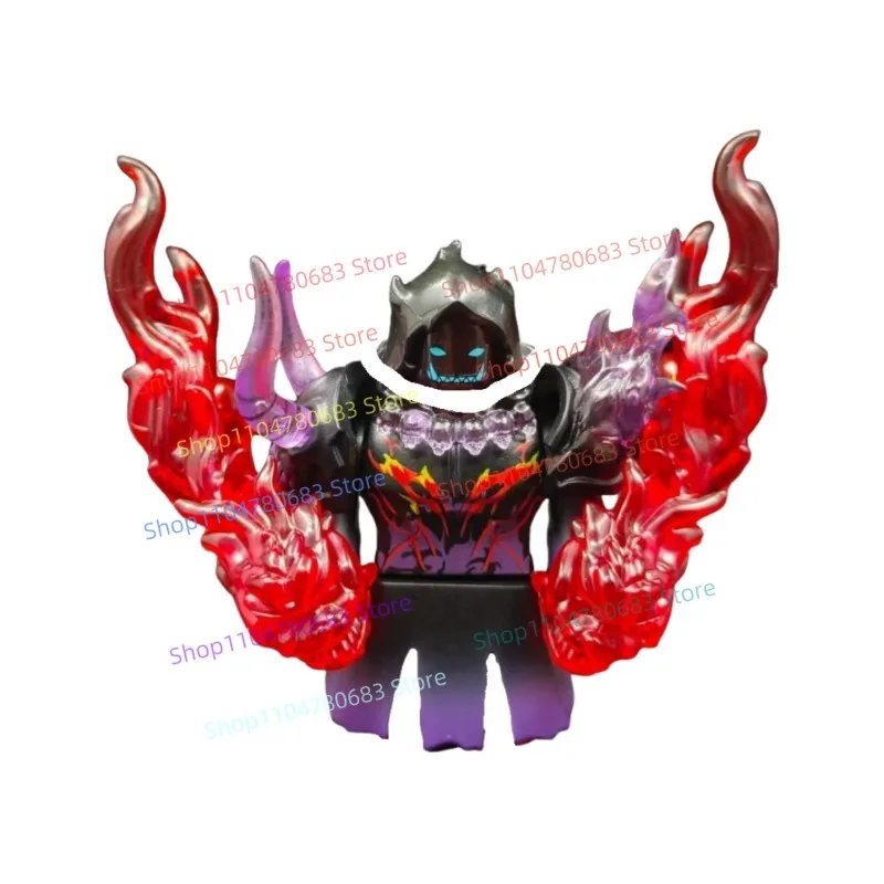 

Строительные блоки Темное пламя Лорд Мини-фигурка Сборная модель Аниме Мультфильм Коллекционный декоративный орнамент Игрушка Праздничный подарок