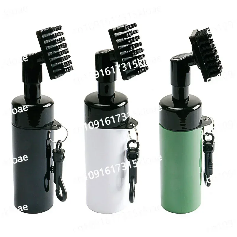 

Groove Sprinkler Brush, Kettle Brush, Press-type Golf Club Spray Cleaning Brush