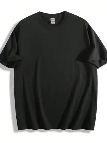 प्लस साइज़ पुरुषों की छोटी आस्तीन वाली टी-शर्ट क्रूसेडर नाइट पैटर्न के साथ काली, गर्मियों में आउटडोर अवकाश के लिए उपयुक्त 10 best sales जेहादी - №5