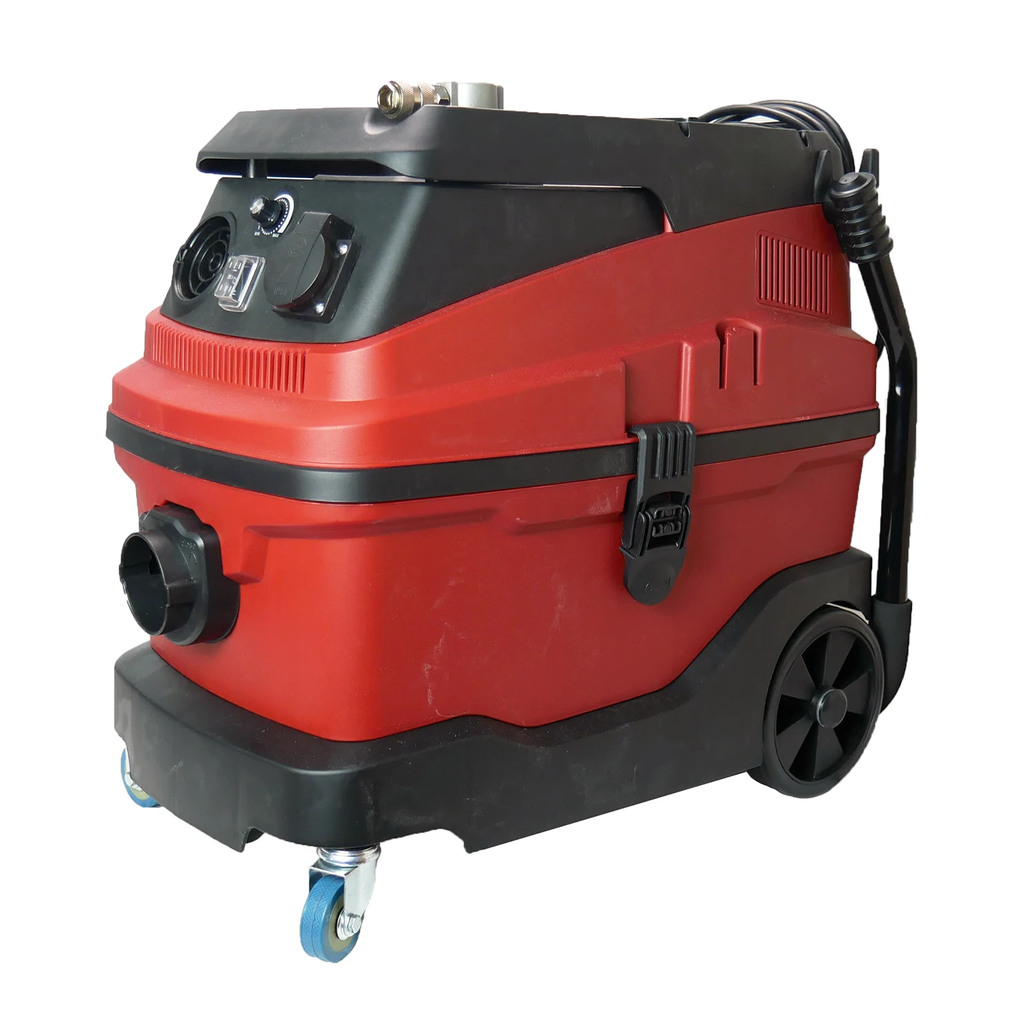 30L Wet and Dry Vacuum Cleaner With Blower and Tool Socket for Auto Body and Workshop Use