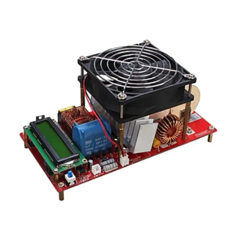 2000W ZVS High Frequency Induction Heater Module Flyback Driver With Coil Pump Power Adapter For DIY Heating Experiment