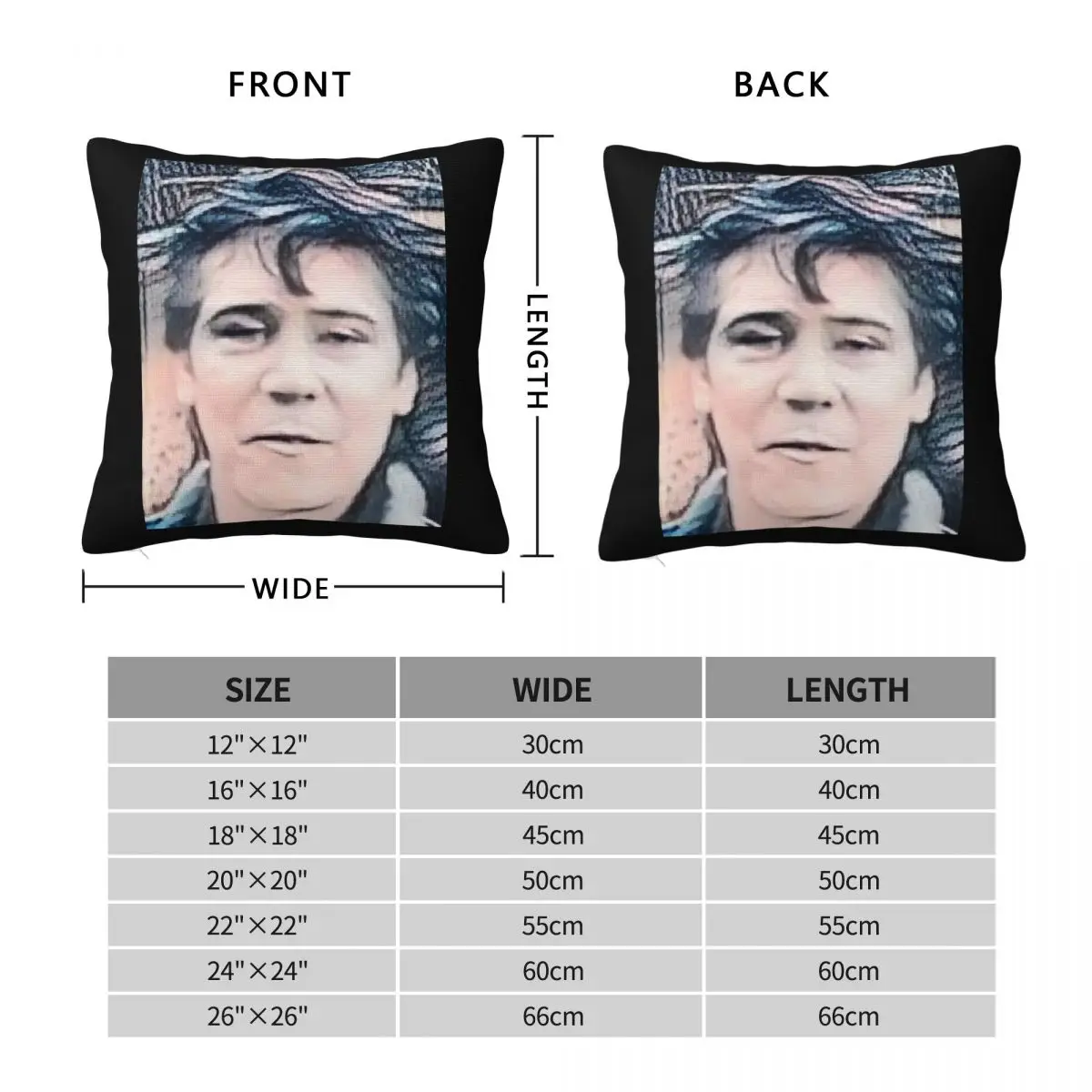Shakin' Stevens 80s Music Square Pillowcase Polyester Linen Velvet Pattern Zip Decor Pillow Case Sofa Seater Cushion Cover 18