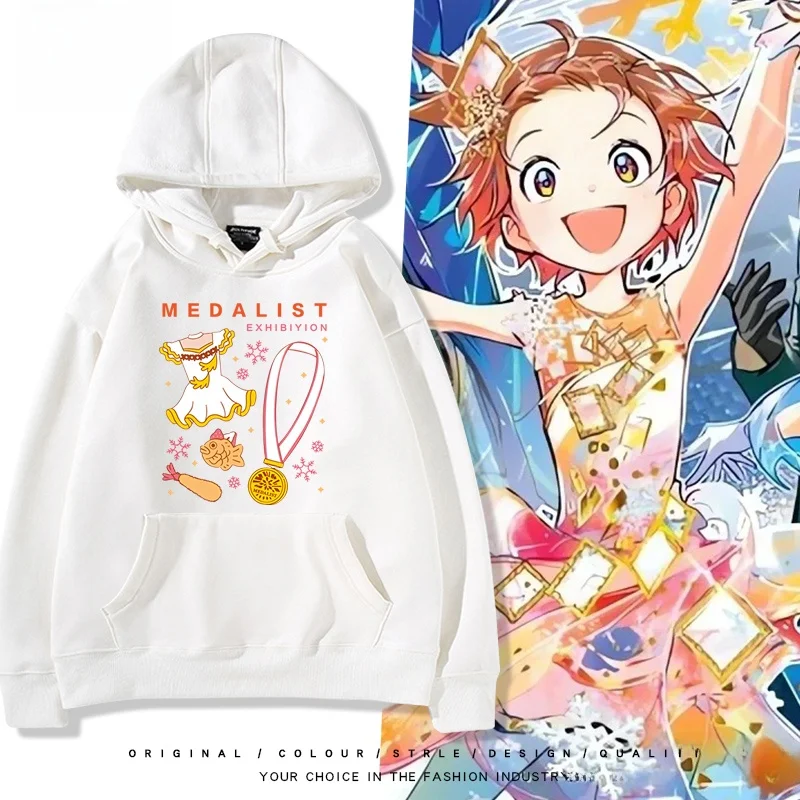 

Gold Winner Anime Cartoon Hoodie Sweatirt Men's Autumn Winter Casual Comfortable Cotton Polyester Blend Hooded Jaet