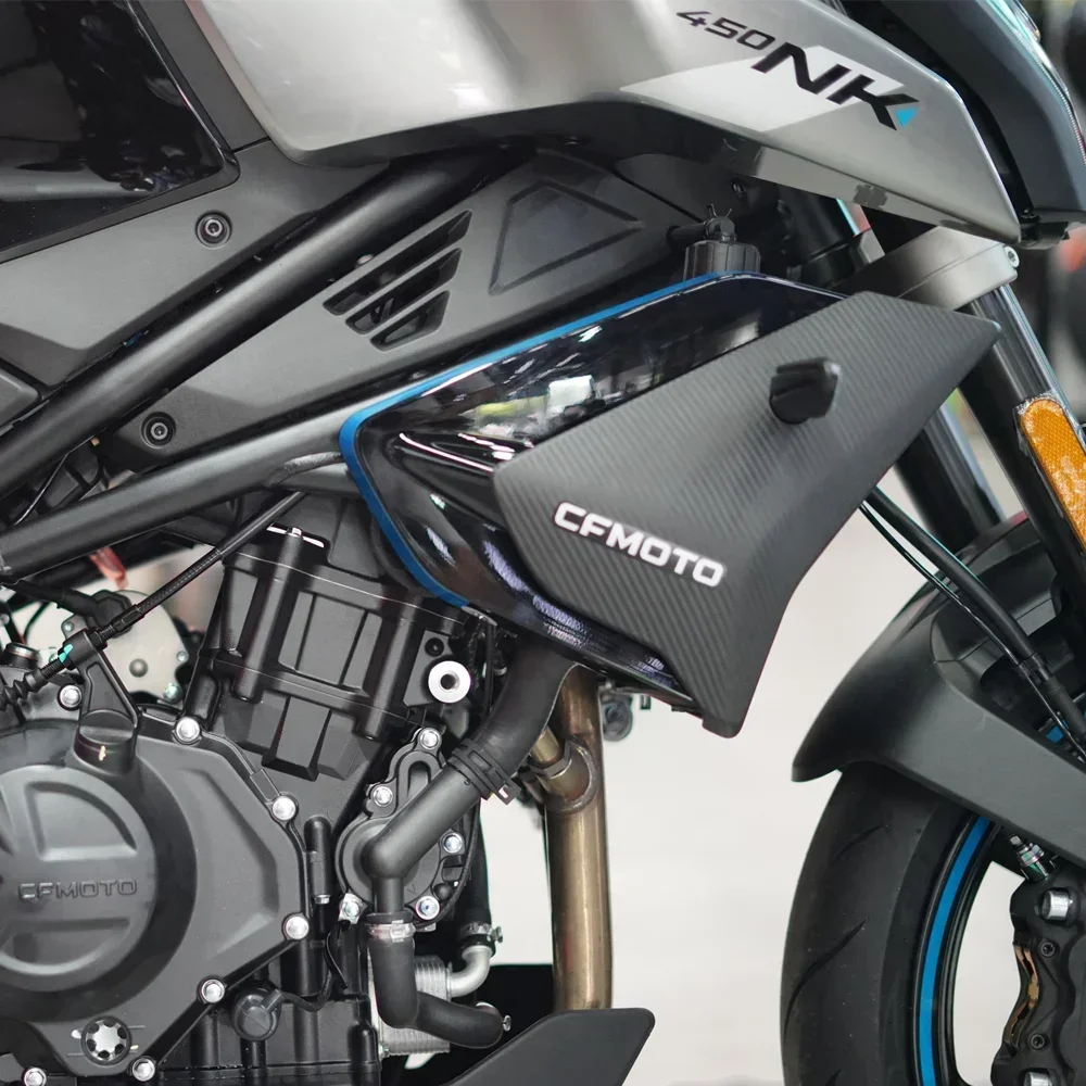 

Аксессуары для мотоциклов CFMOTO 450NK 450 NK CF400-7, защита радиатора, оригинальный дефлектор, корпус бака, левая и правая внешняя защита