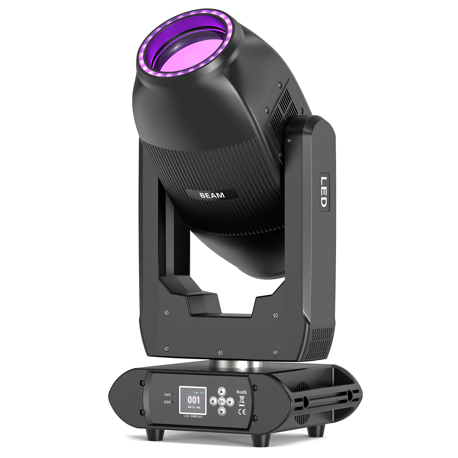 

Datewink 300W Dual-head LED Beam Moving Head Lights DMX512 Stage Light Projector For DJ Disco Party Wedding Nightclub Christmas