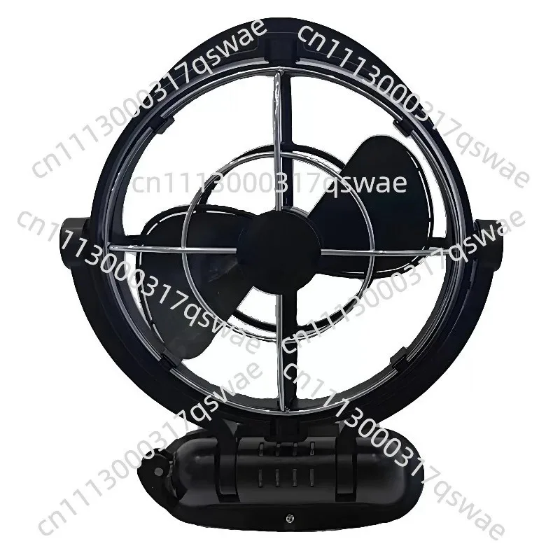 8 Inch 360 Degree Flexible RV Fan Silent 12V 24V Brushless Motor For Camper Caravan Motorhome Air Circulation And Cooling