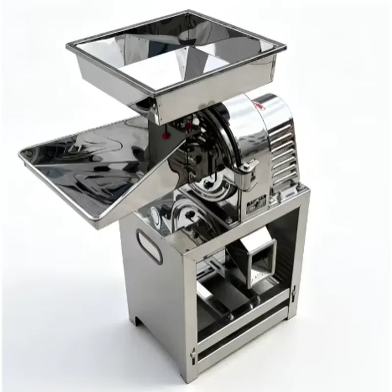 for Automatic Mini 9FC21 Stainless Steel Tooth Claw Disc Mill Ultra Fine Grinder for Grain Corn Wheat Rice Spices Herbs