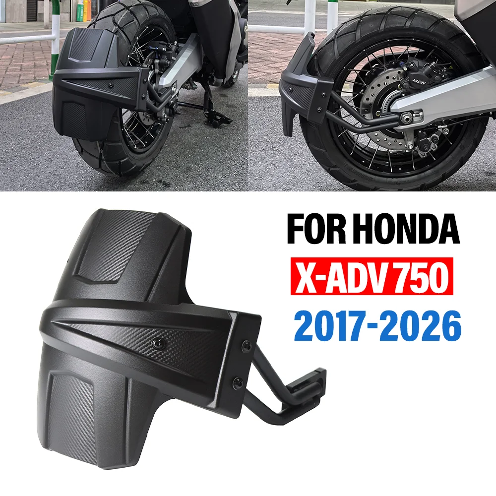 Motorcycle Fender Rear Cover FOR HONDA X-ADV750 XADV 750 2017-2026 2025 2024 2023 Mudguard Hugger Wheel Splash Guard Protector
