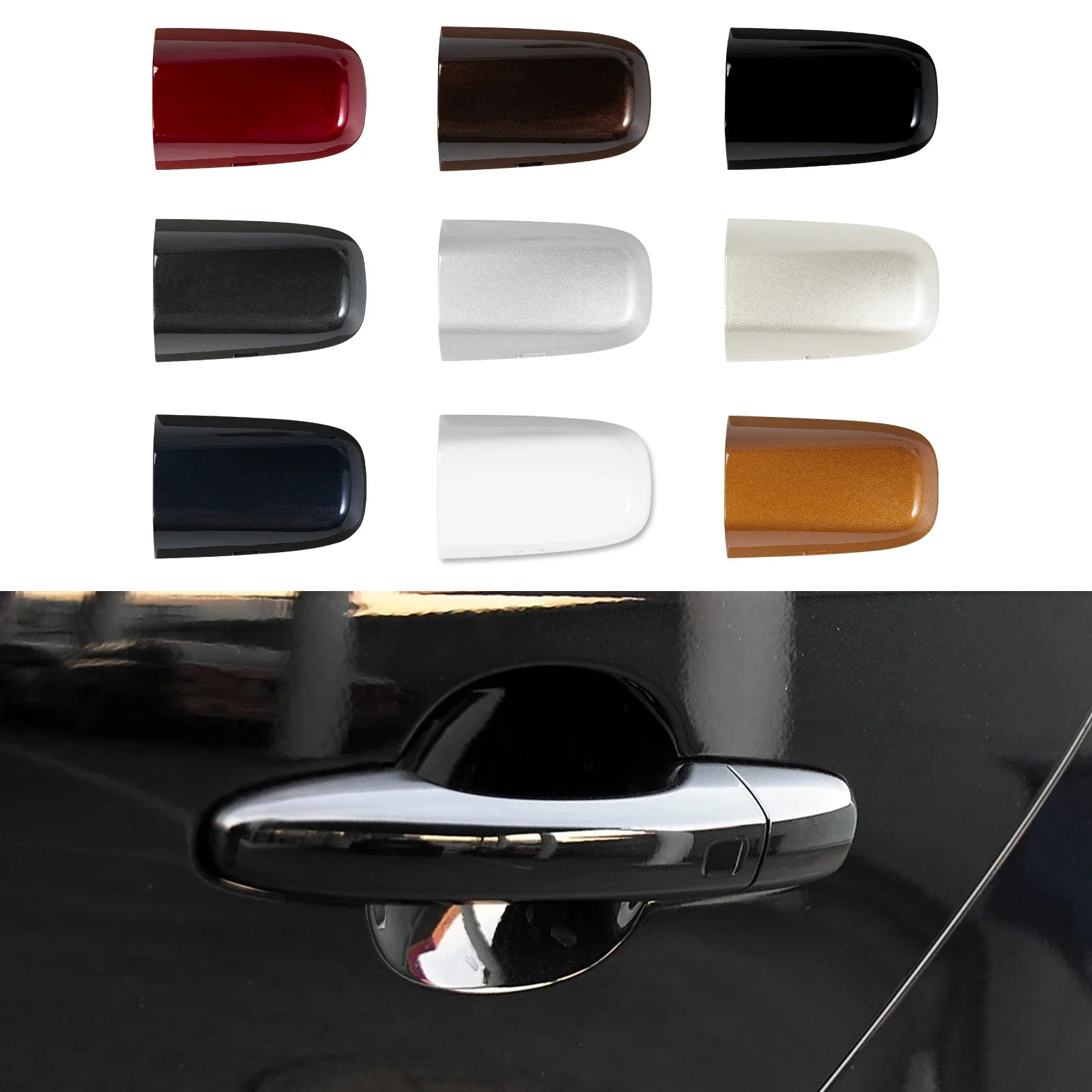 

OLANGDA Front Left Exterior Door Handle Cover Fits For Volvo XC60 S60 S60L S60 S60L V40 39819800 31349578