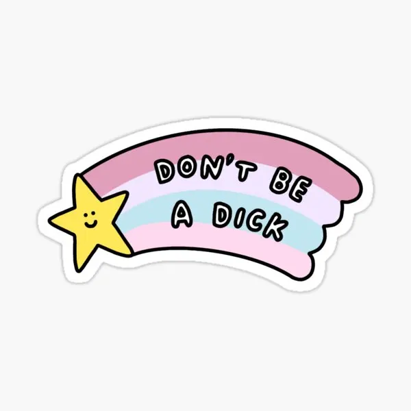 Do Not Be A D  5PCS Stickers for Luggage Wall Decor  Decorations Living Room Window Art Cartoon Anime Funny Laptop Home Cute Kid