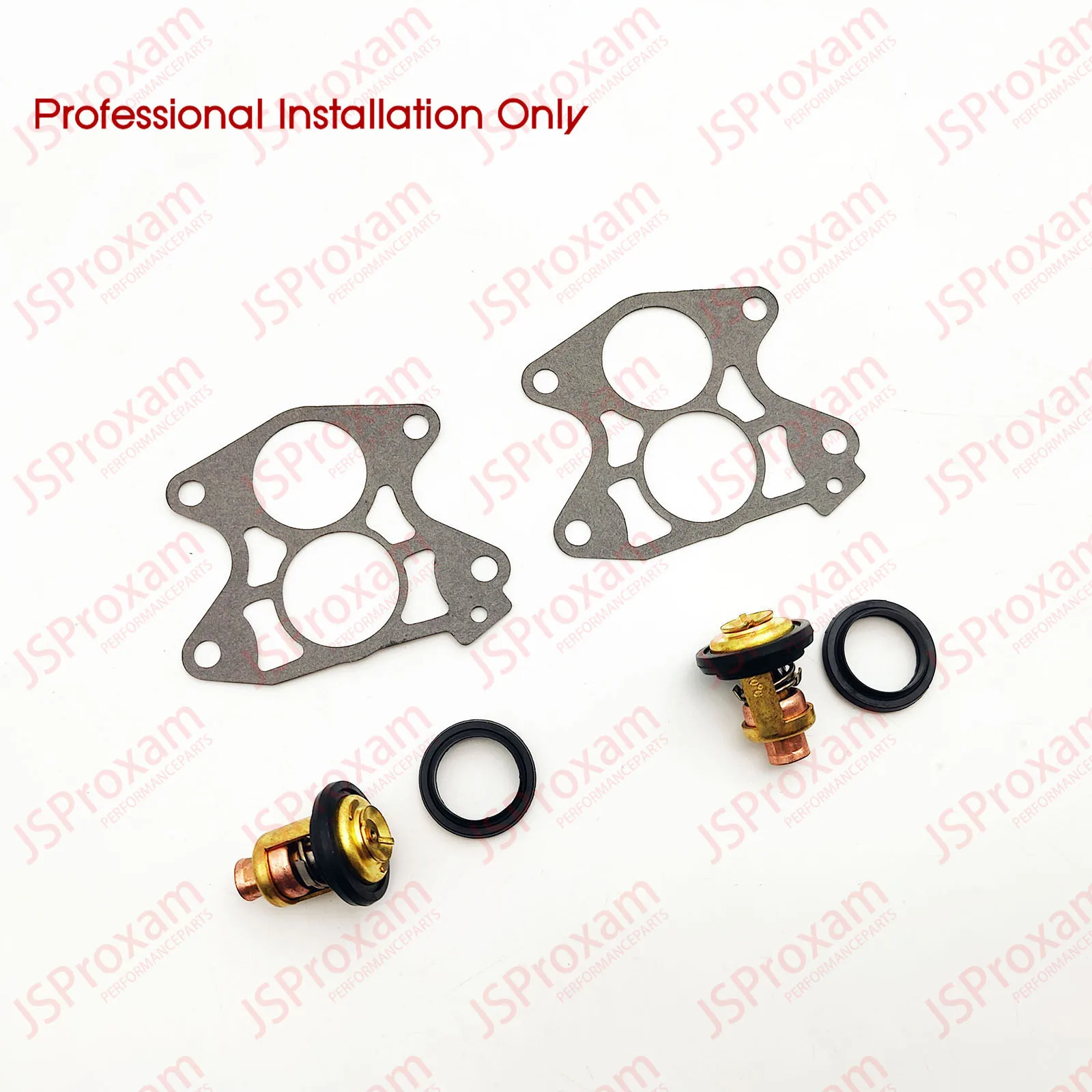 2Pcs 6E5-12411 688-12414 6E5-12411-30 688-12414-A1-00 Fit For Yamaha 15-115-130-220HP 50 degree Thermostat Gasket Kit