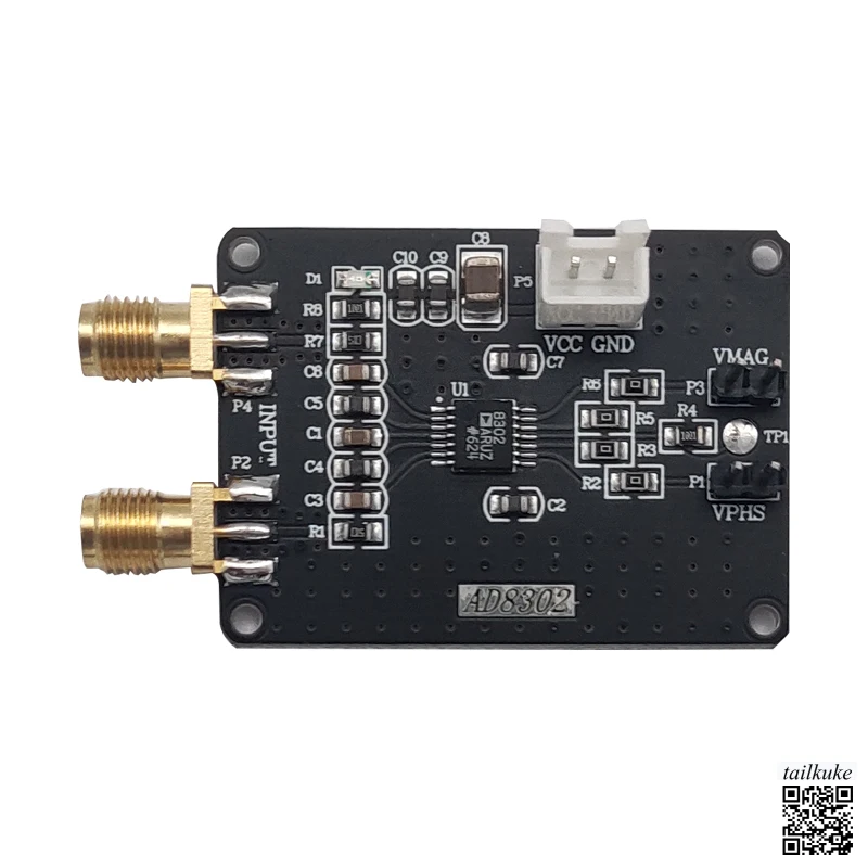 

AD8302 Amplitude and Phase Detection Module Broadband Logarithmic Amplifier Phase Detector Module 2.7G