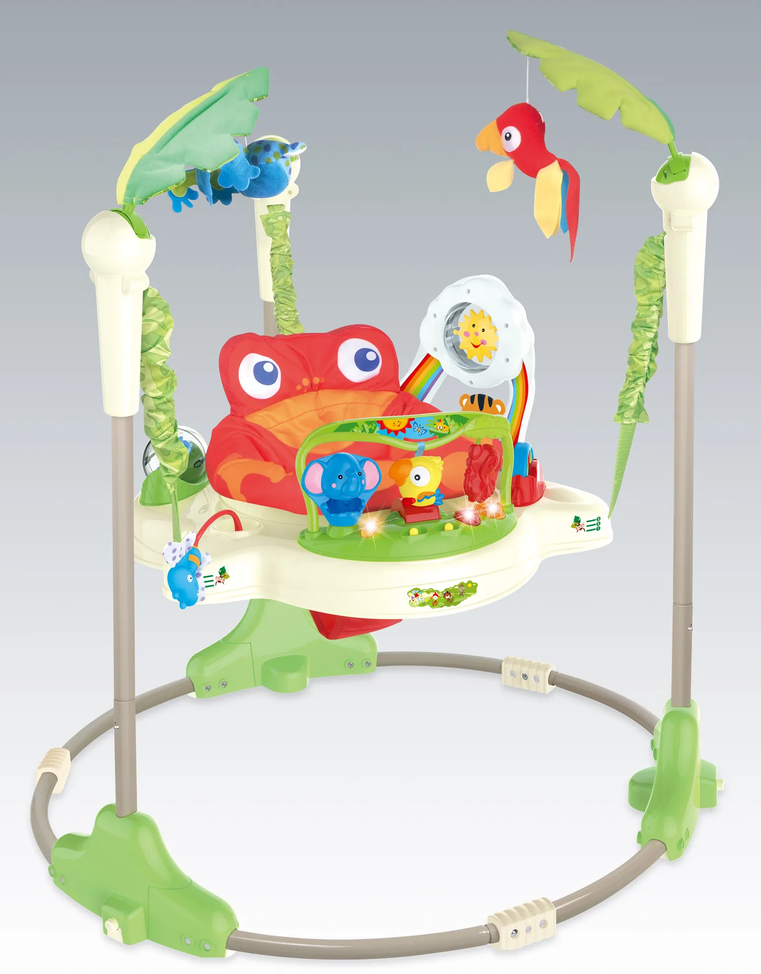 Baby Tropical Rainforest Jumping Paradise Jumping Chair Baby Swing Gymnastic Rack Jumping Chair Children Jumping Chair