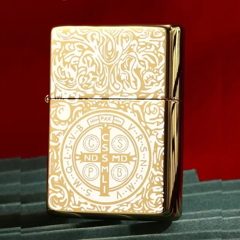 2025 new kerosene lighter windproof cigarette accessories men's gift can be DIY - Image 4