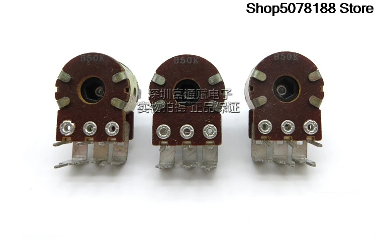 Potentiomètre double volume Premium 148 type 16 B50K 15 semi-axe de Taiwan