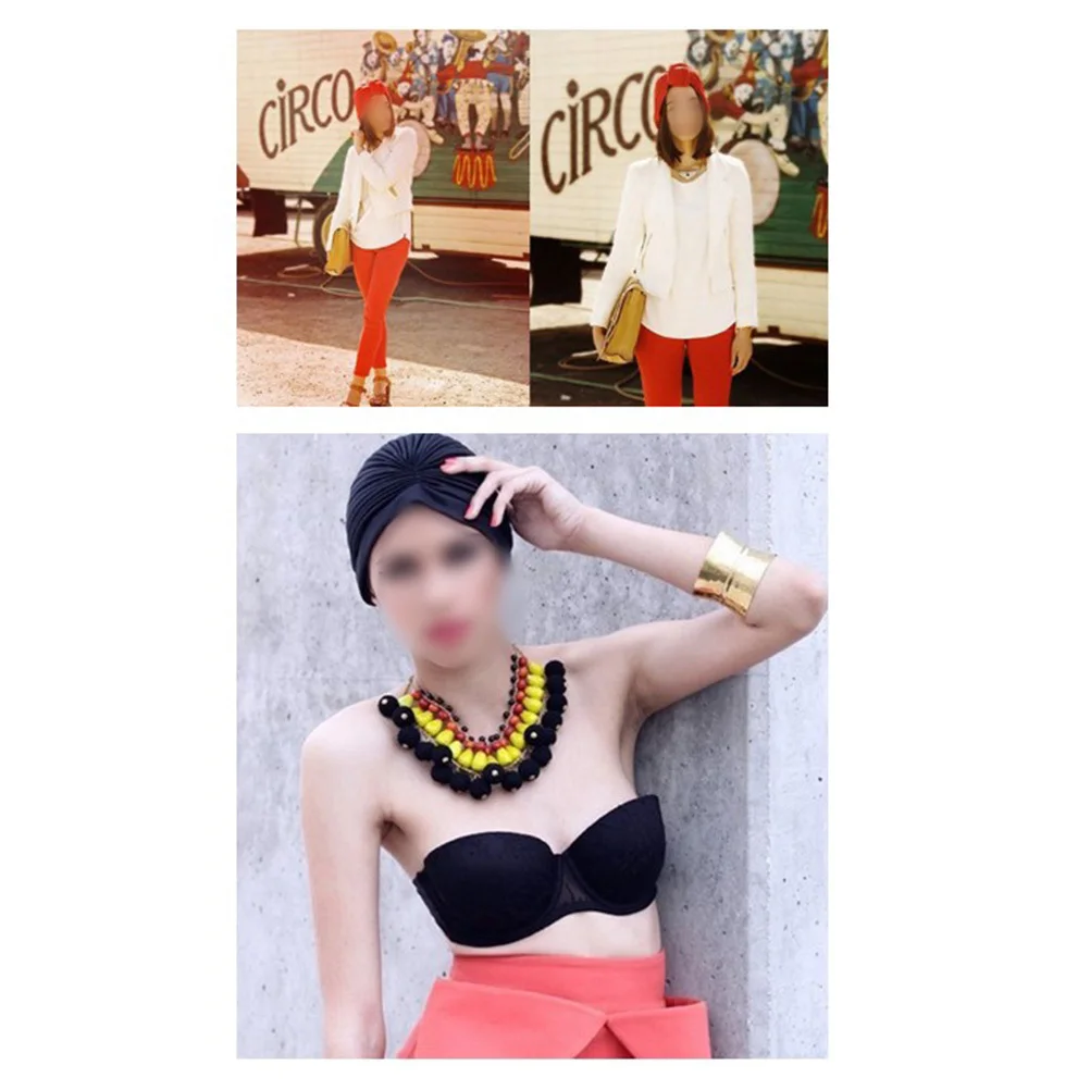 Шапка для йоги, хлопковый тюрбан