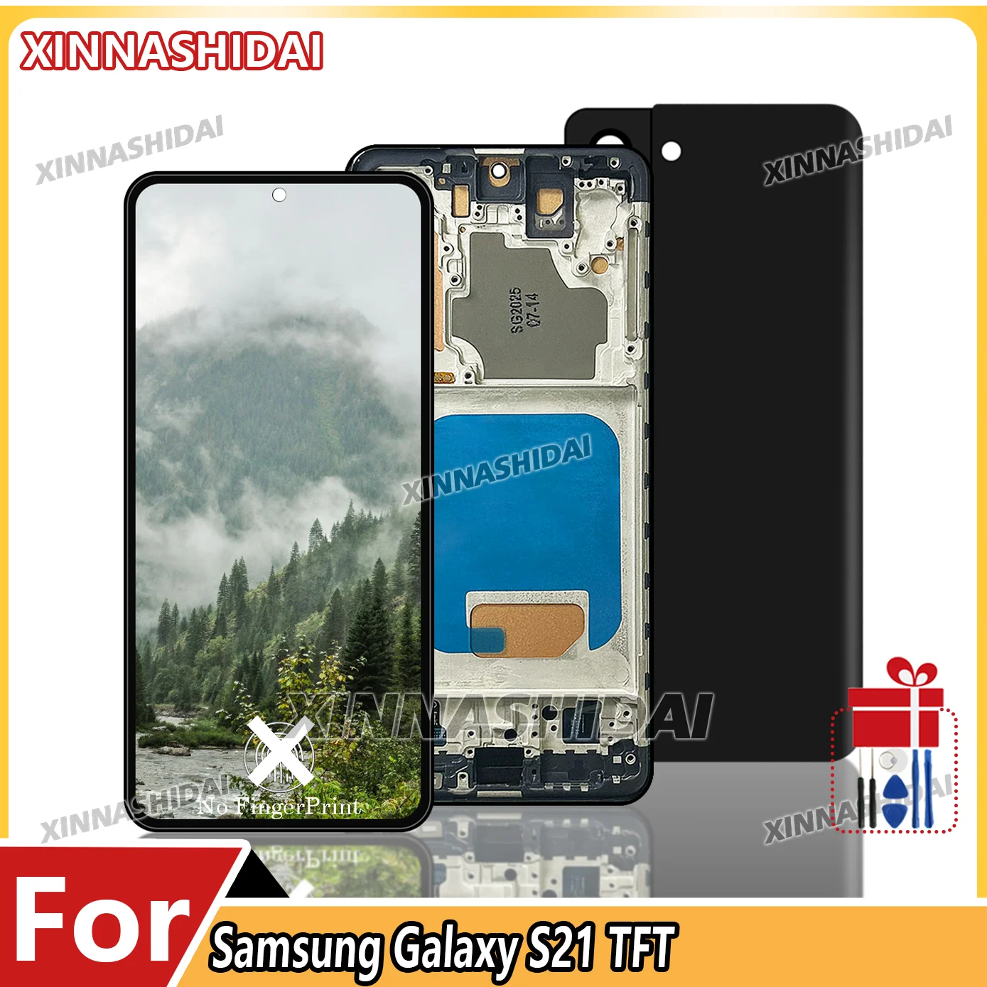 tft-サムスンギャラクシー-s21-g990f-g991f-g991u-g991b-ds-液晶ディスプレイタッチスクリーンデジタイザ交換部品フレーム付き