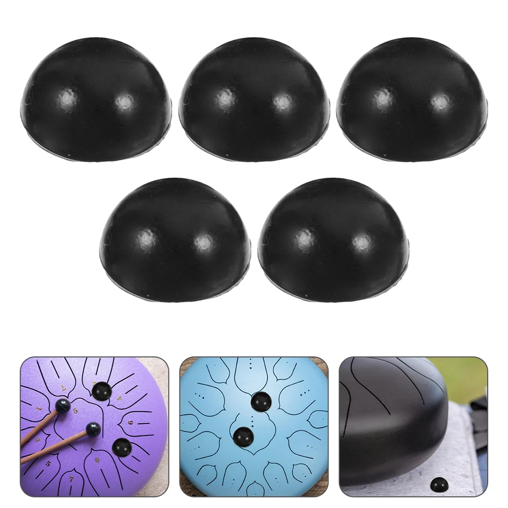 

12pcs Silicone Ethereal Foot Tongue Support Pads Anti-Slip Drum Bottom Support Shock Absorbing Replacement Parts For Tongue Drum