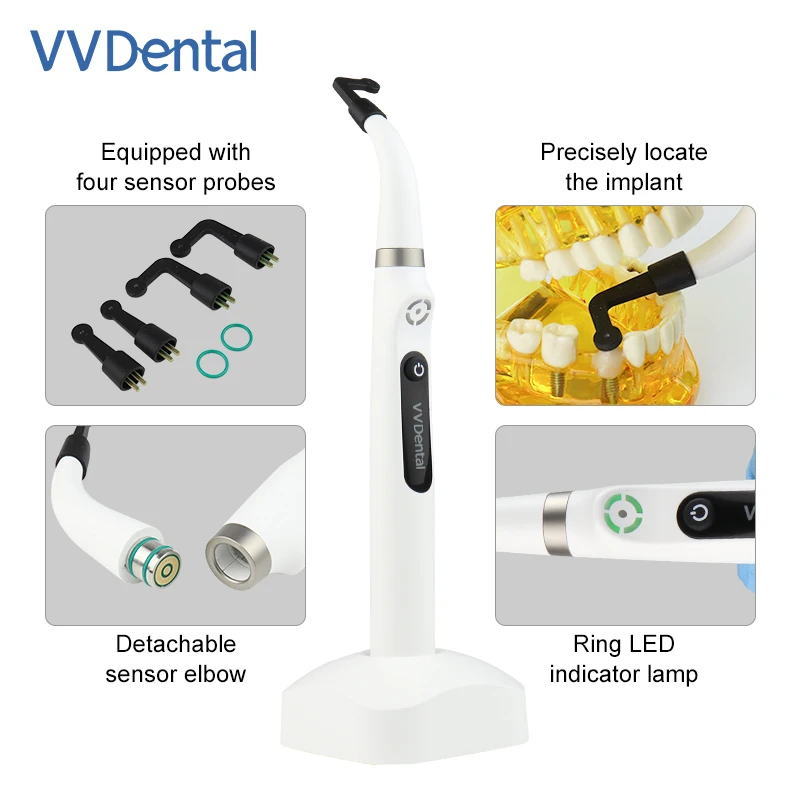 VVDental Implant Locator Cross-Scanning Spot Screwdriver 360° Rotatable Sensor Localization Detector Tools