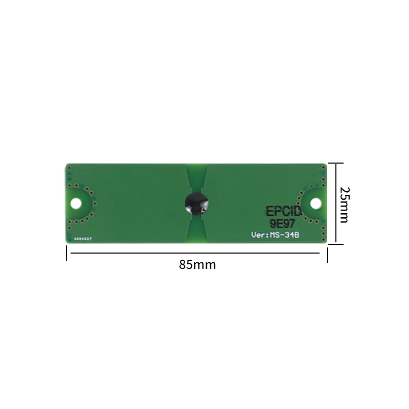 Etiqueta RFID UHF sem etiqueta do sensor de temperatura totalmente passiva da bateria