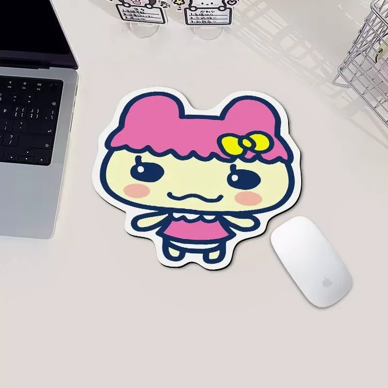Leuke Cartoon Tamagotchi Muismat Klein formaat Antislip Duurzame onderkant Hoge esthetische waarde Gepersonaliseerde bureaumat voor kantoor