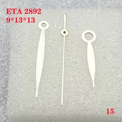 Watch Accessories Watch Hand 3 Needles for ETA 2892 Movement Size 9.0mm*13.0mm*13.0mm Man's No.015