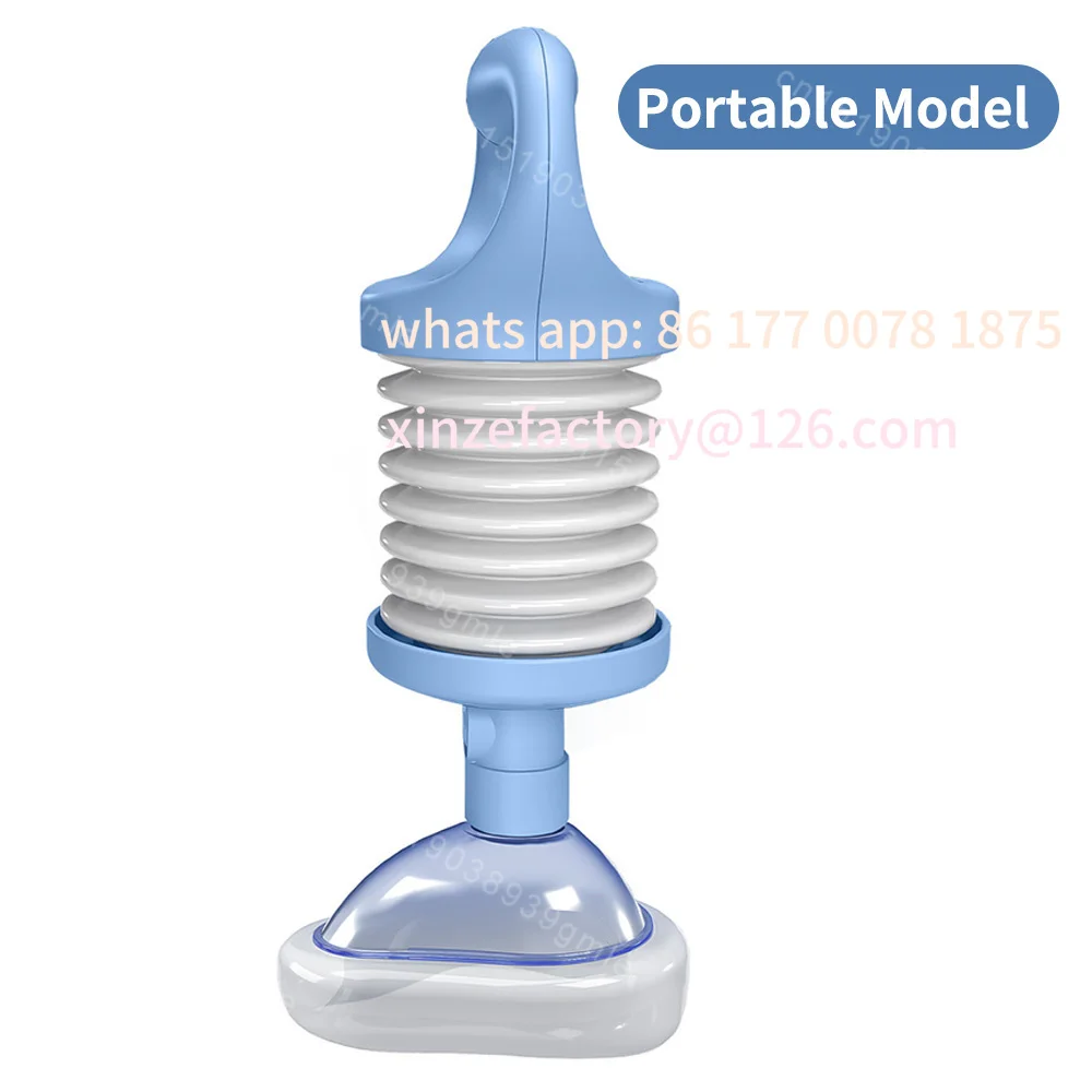 Customizable Anti Choking Device Adults Kids First Aid Portable Suffocation Rescue Tool Negative Pressure Suction Prevent Chokin