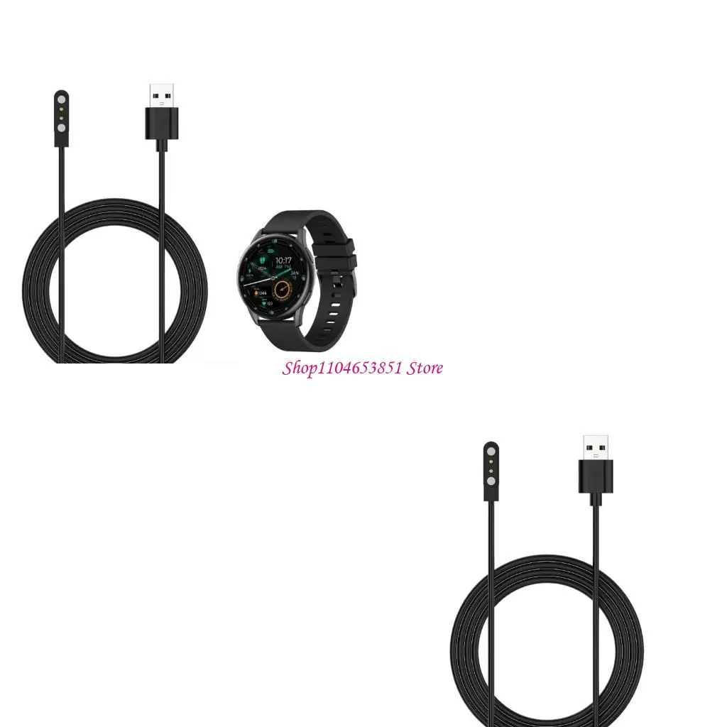 Cargador magnético para reloj inteligente Kieslect Watch K10 K11, Cable carga USB magnético, adaptador cargador para reloj