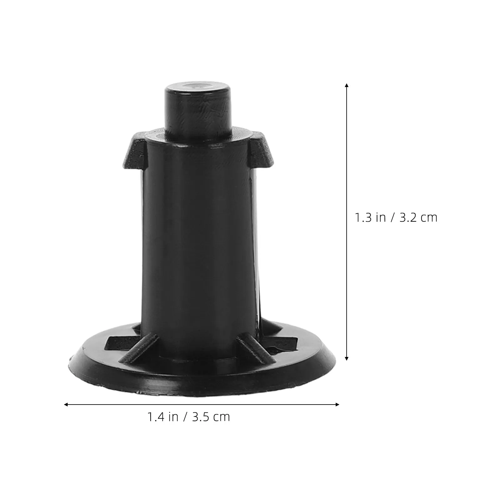 4pcs Scale Feet Plastic Weighing Tray Supplies Pan Replacement Leveler Foot for Scales Stable Support Easy Installation view 3