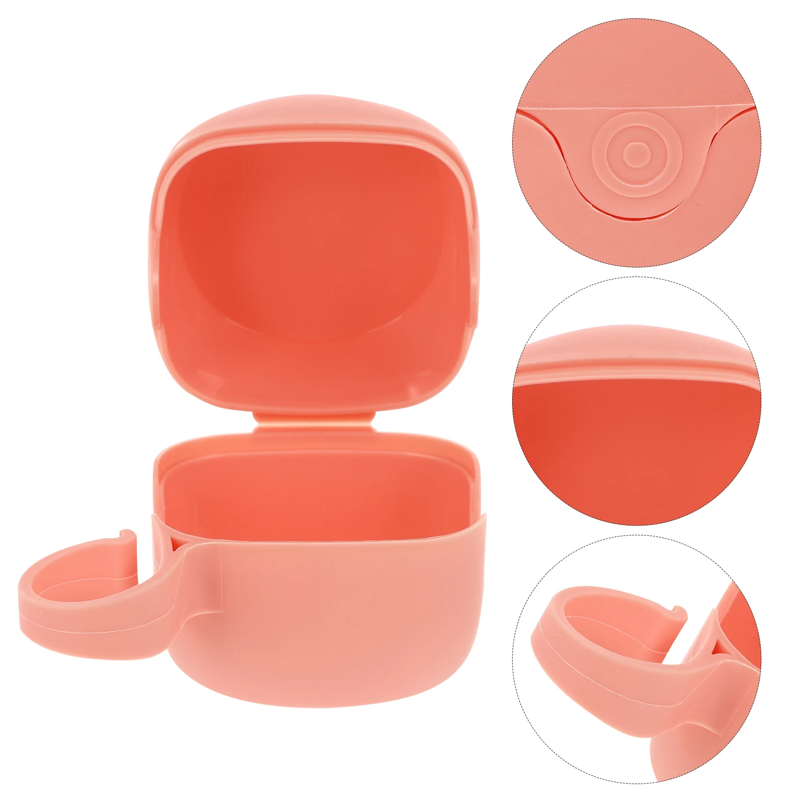 

5Pcs Baby Pacifier Holder Case Portable Durable Storage Box Compact Organizer Pacifier Box Travel Container Safe Baby Accessory