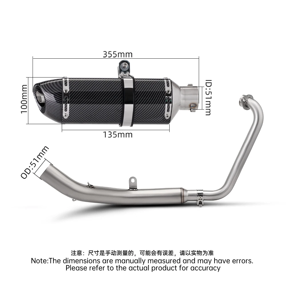 Slip-On For Zontes ZT125 U1 zt - Drone Z1 评论和价格