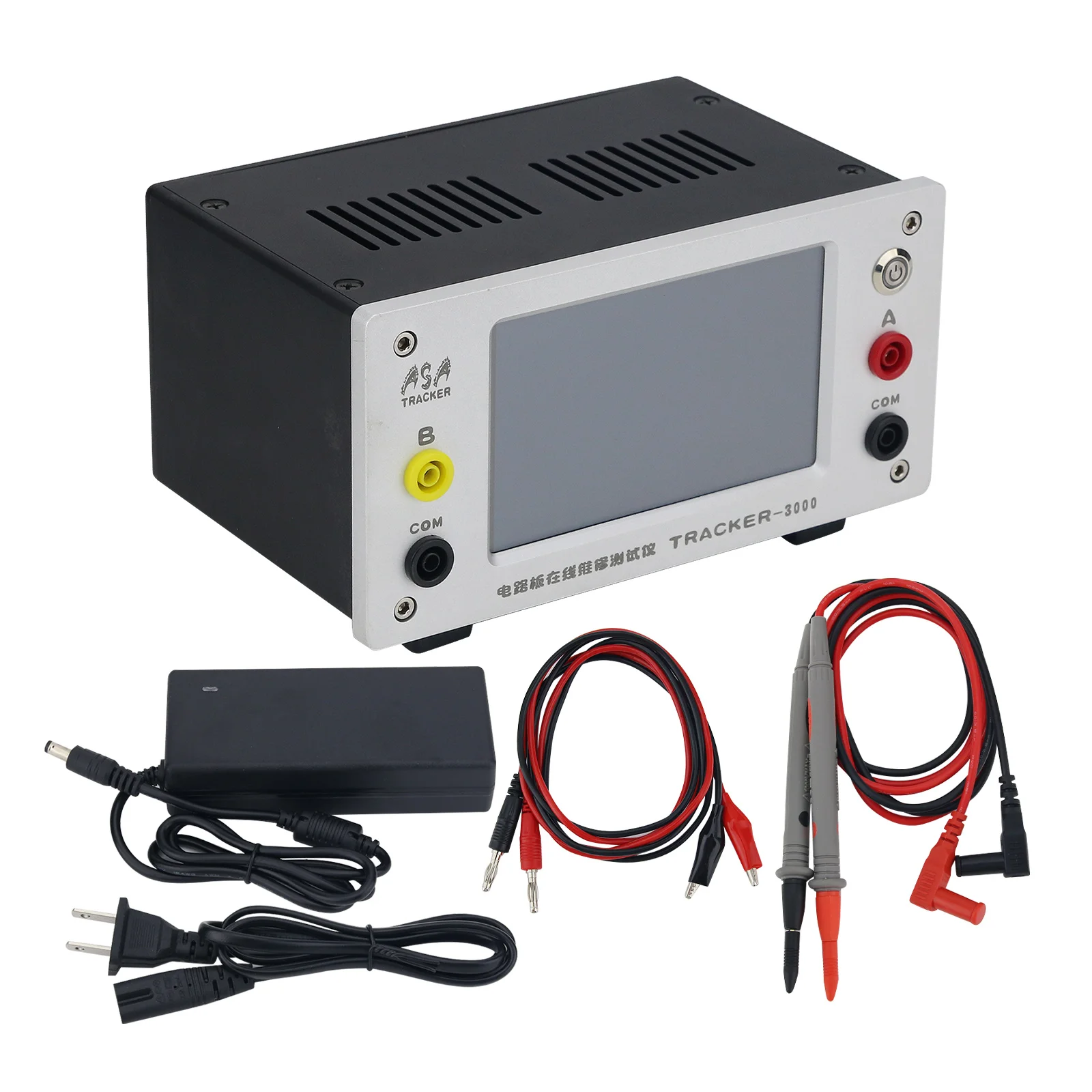 TZT TRACKER-3000 Circuit Board Tester VI Curve Tester with LCD Touch Screen Aluminum Shell
