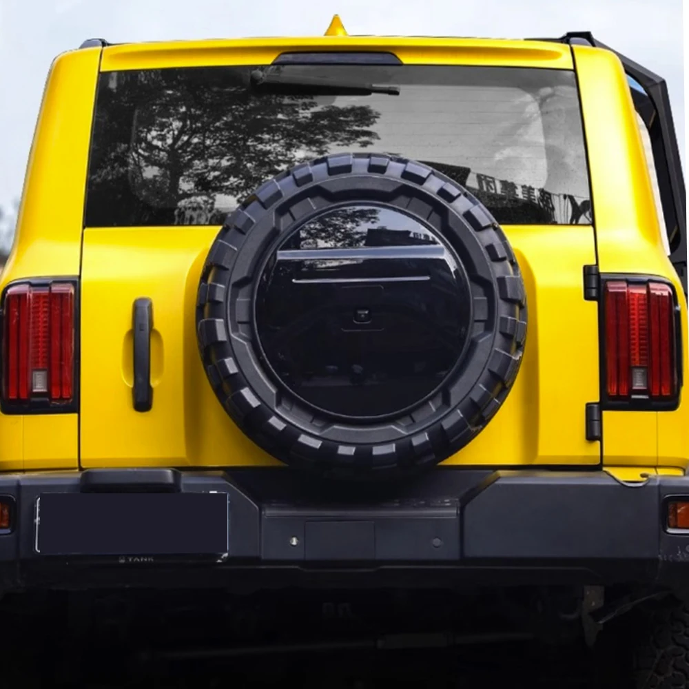 For Tank 300 2021-2025 Full Wrap Fake Spare Tire Cover Anti Tailgate Droop Off Road Decoration Mod Parts