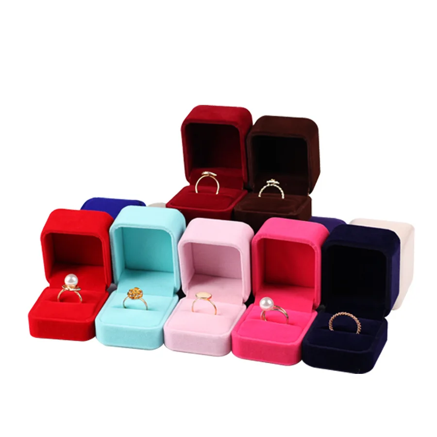 Small Proposal Ring Box Jewelry Gift Box for Ring Jewelry Gift Box for Engagement Proposal Wedding Day Keepsake Case - Image 6