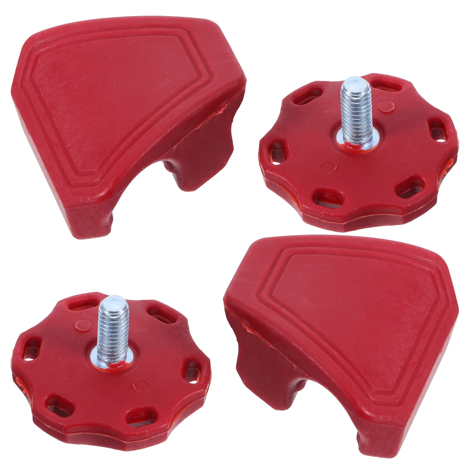 

2Sets Football Visor Securing Clips Nylon Reinforced Fasteners Quick Install Stable Lock Universal Fit Field Performance