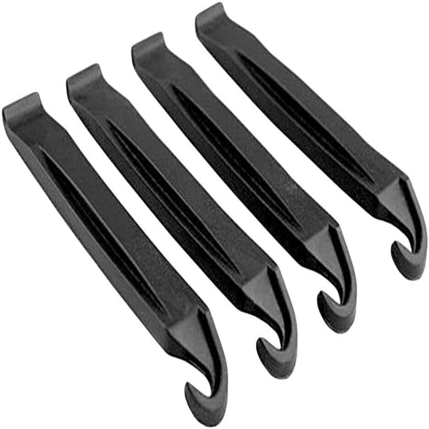 Efficient, Lightweight and Durable Set of 4 High-Quality Plastic Bike Tire Levers - Essential Cycling Tool Kit for Mechanics and