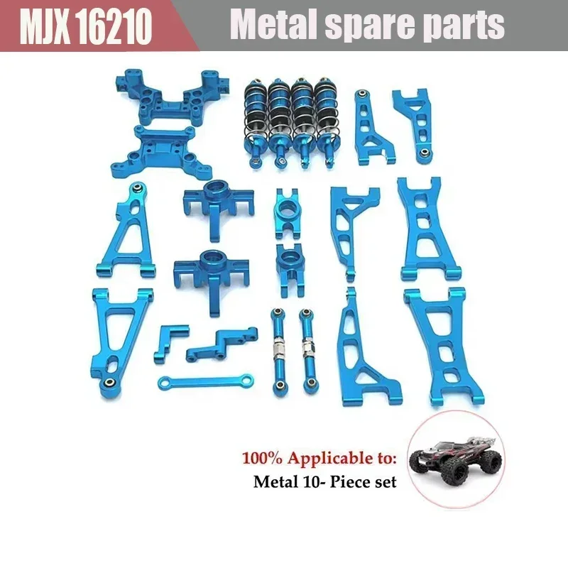 MJX 1/16 M162 M163 16207 16208 16209 16210 H16V3 RC RC RC metallo Upgrader parti dell'ammortizzatore a pressione dell'olio