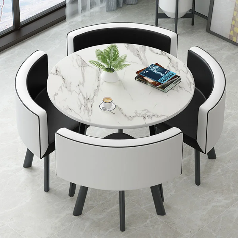 Luxuly Restaurant Coffee Table Set Bar Nordic Hotel Minimalist Coffee Table Set Funky Elegant Mesa Plegable House Furniture