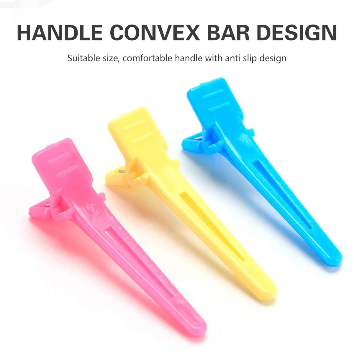 Professionelle Friseursalon Haarnadeln Tragbare Kind Kunststoff Einzelne Zinke Haarspange Mini Haarpflege Styling Werkzeuge – Detail 1