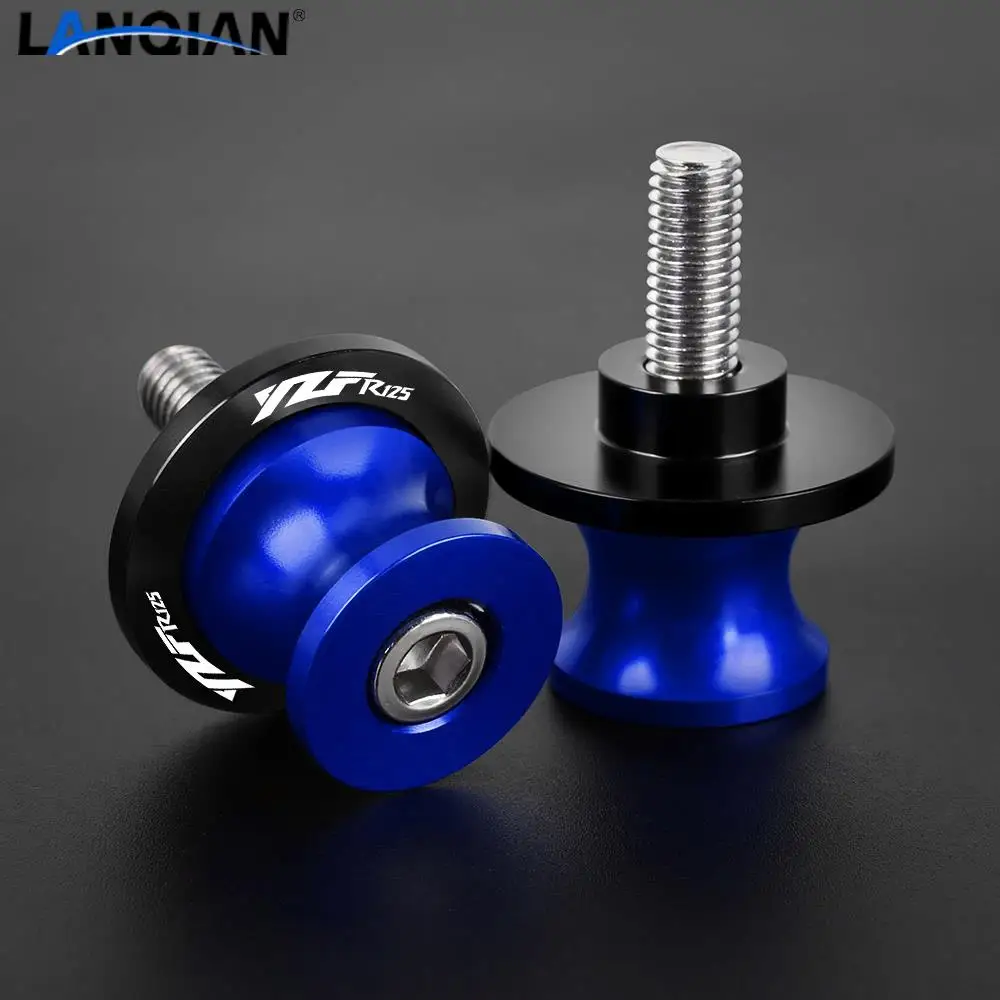 

For YAMAHA YZFR125 2016 2017 2018 2019 2020 2021 2022 Motorcycle Accessories CNC YZF-R125 Swingarm Spool Slider 6mm Stand Screw