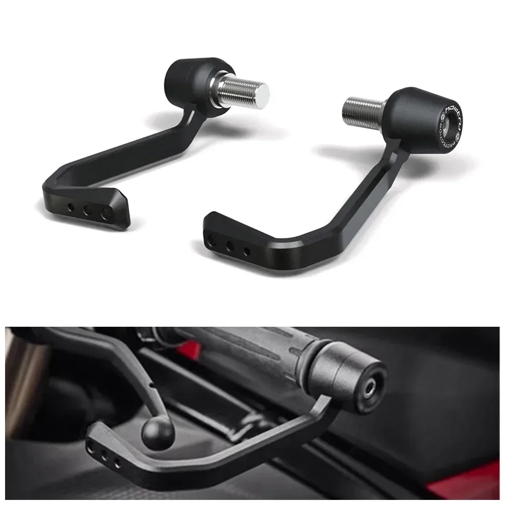 

Motorcycle Handlebar Grips Hands Guard Brake Clutch Levers Protector For Kawasaki ZX-6R 2007-2025 / Ninja ZX-10R 2006-2025