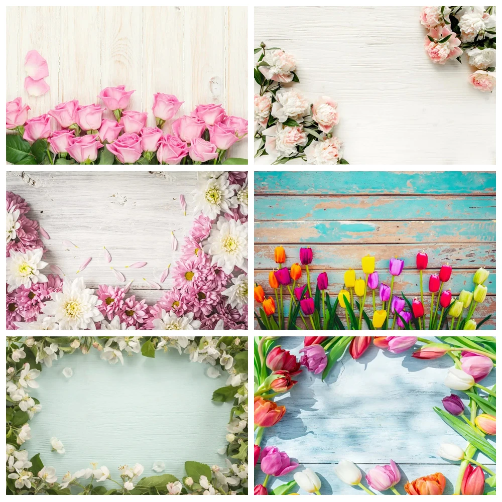 

Wedding Ceremony Photo Background Custom Flowers Wall Photocall Baby Birthday Portrait Photography Backdrop Photographic Studio