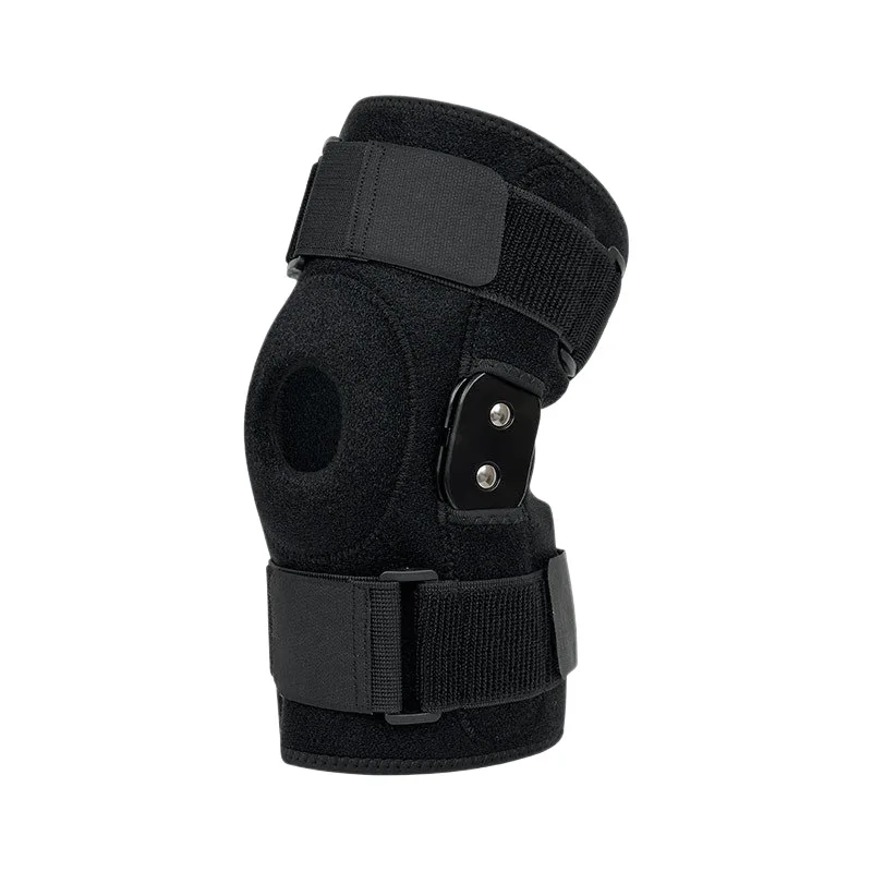 Professional Anti-slip Knee Brace Steel Plate Support Silicone Shockproof Knee Support for Meniscus Patella Protection