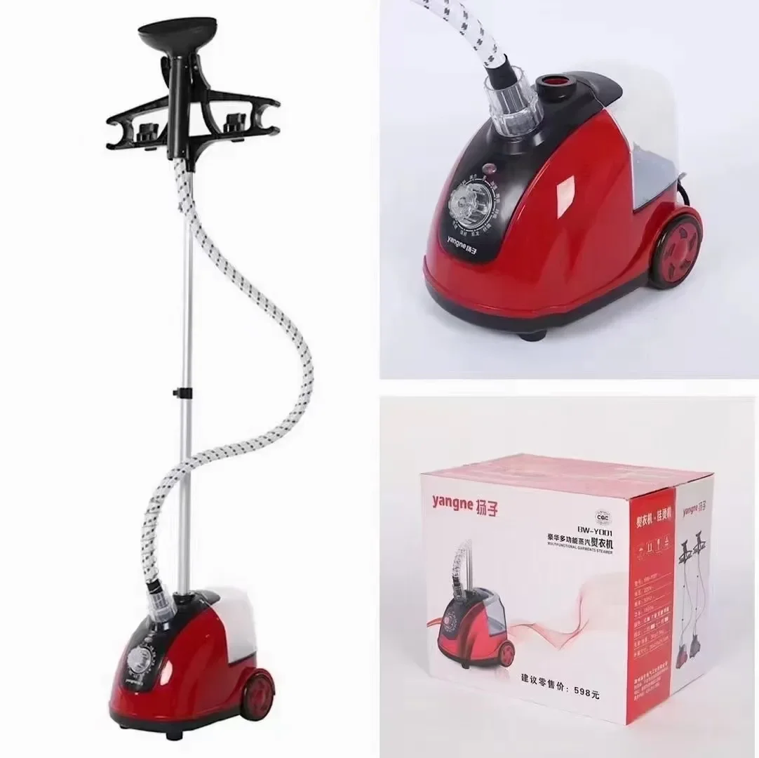 Mesin setrika batang tunggal vertikal toko pakaian rumah peralatan setrika portabel penjualan grosir mesin penekan uap kecil